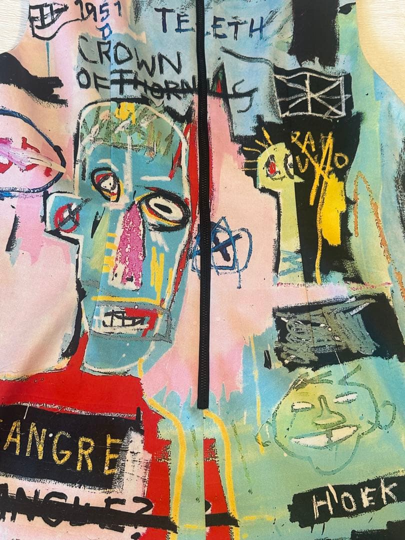【希少】alice+olivia バスキア コラボ ワンピース アート柄
