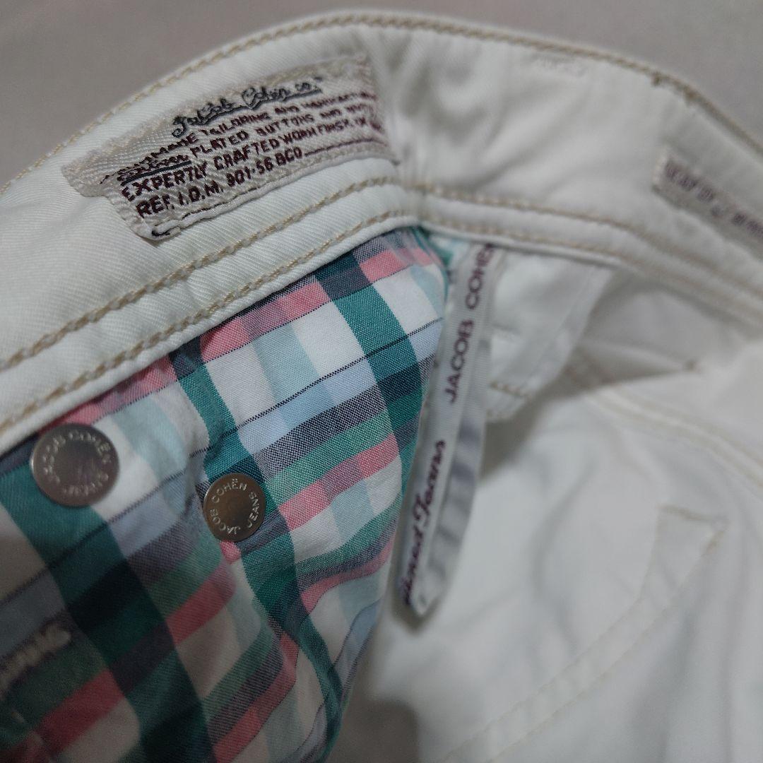 ◎JACOB COHEN 688 Comfort ホワイトストレッチパンツ