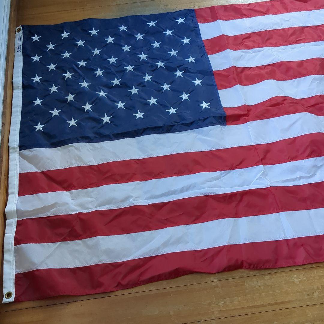 米軍放出品　美品　USA 　大型　フラッグ