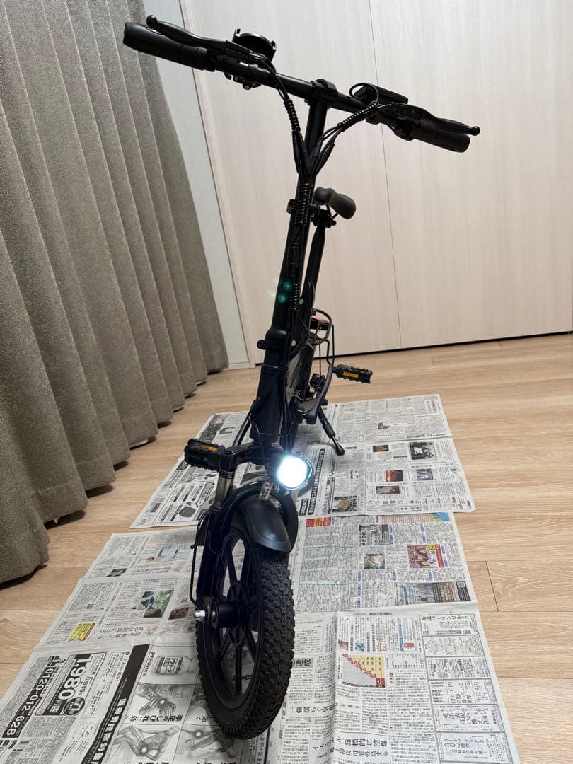 [引き取り限定] 電動アシスト自転車　CATEOOKI 折りたたみ