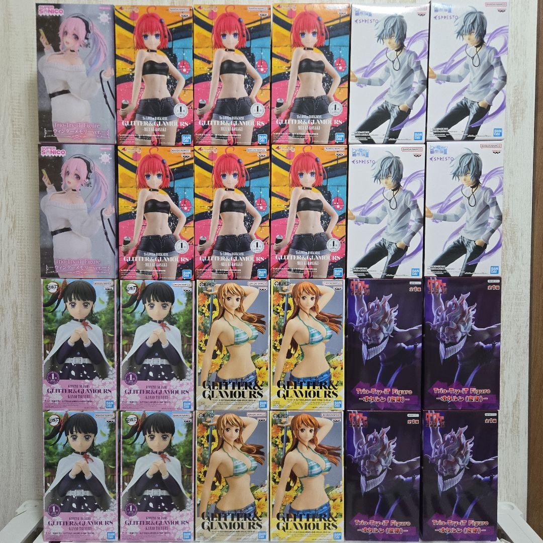 プライズフィギュア まとめ売り アクセラレーター オカルン 栗花落カナヲ など