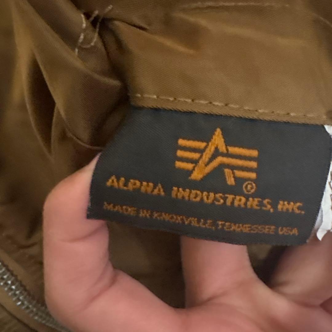 90s ALPHA INDUSTRIES MA-1 フライトジャケット USA製