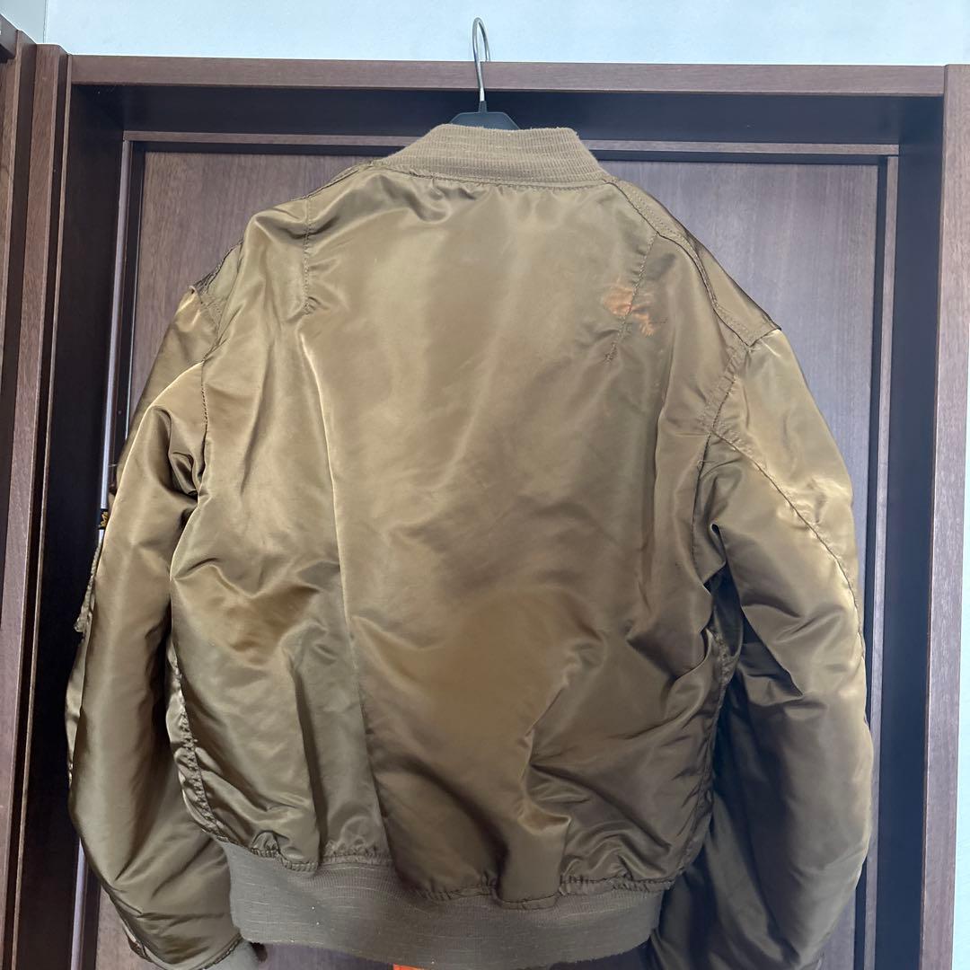 90s ALPHA INDUSTRIES MA-1 フライトジャケット USA製