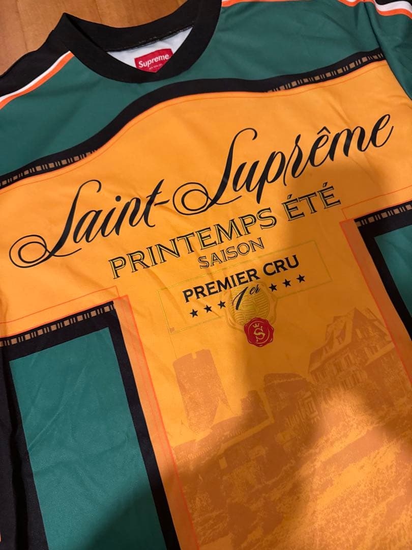 Supreme シュプリーム サッカーシャツ ジャージ M 新品同様
