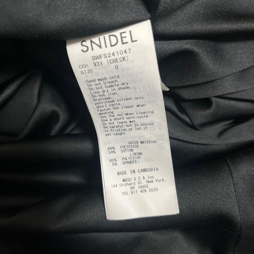 432【新品未使用品】snidel プリーツティアードスカート