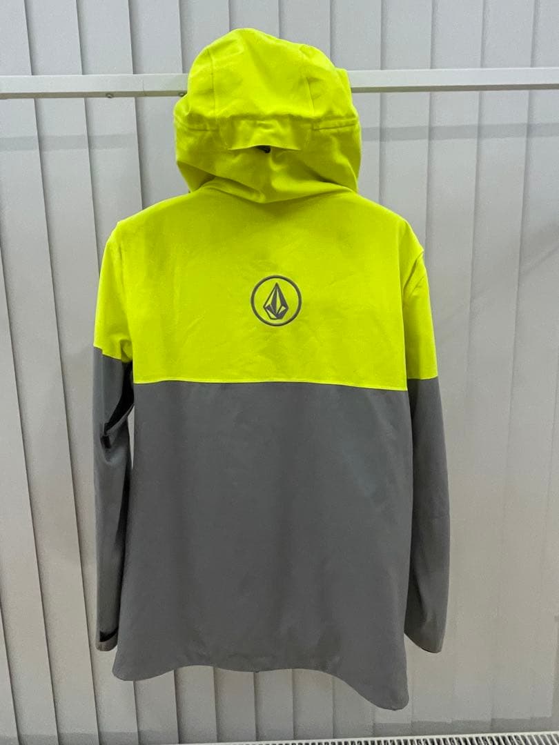 VOLCOM スノーボードジャケット S イエロー/グレー