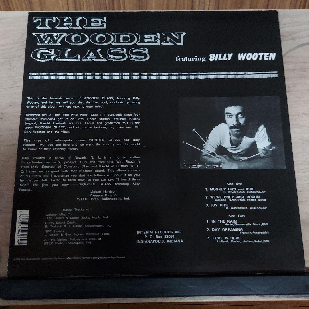 wooden glass live billy wooten 2004 レコード