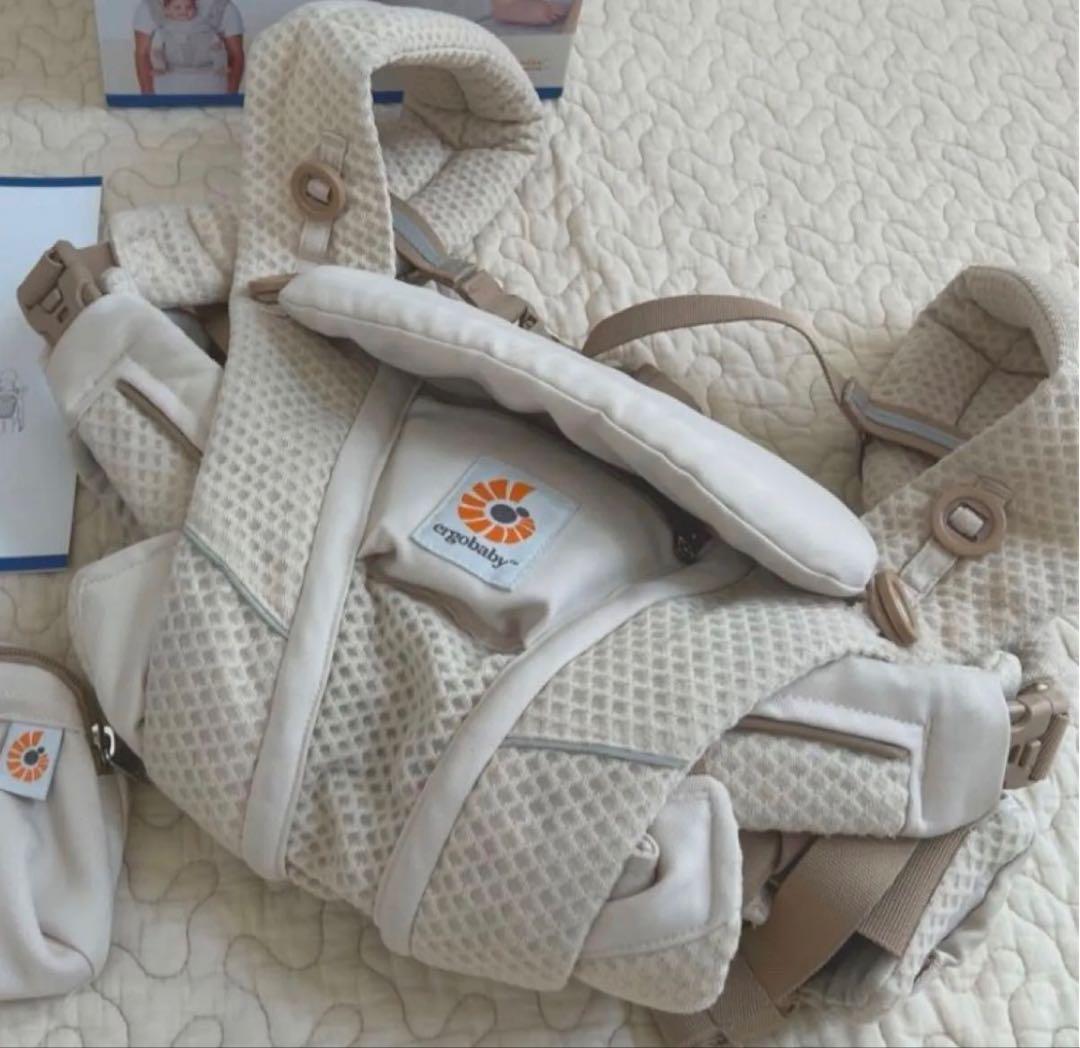 【美品】ergobaby OMNI breeze ナチュラルベージュ