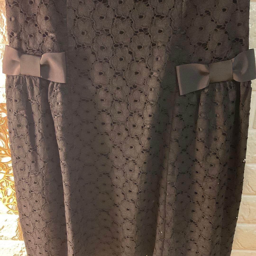 M'S GRACY レースブラックワンピース サイズ40