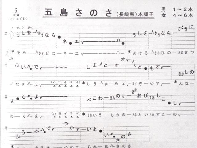 日本の民謡★五線譜10集セット～e26 楽譜/練習/上達/うたい方/ 和楽/参考
