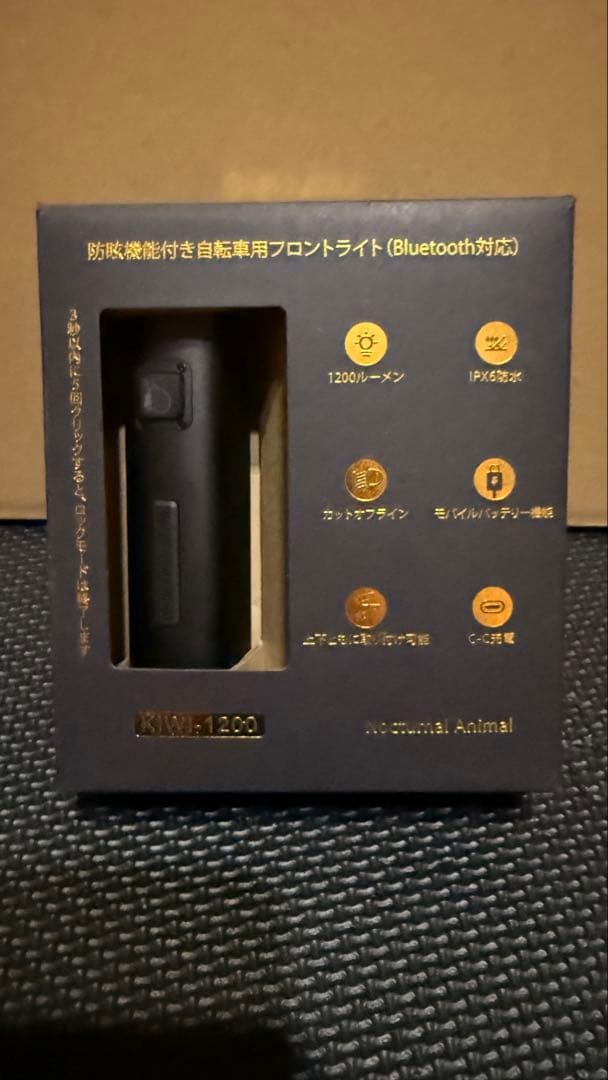 GACIRON KIWI-1200 フロントライト