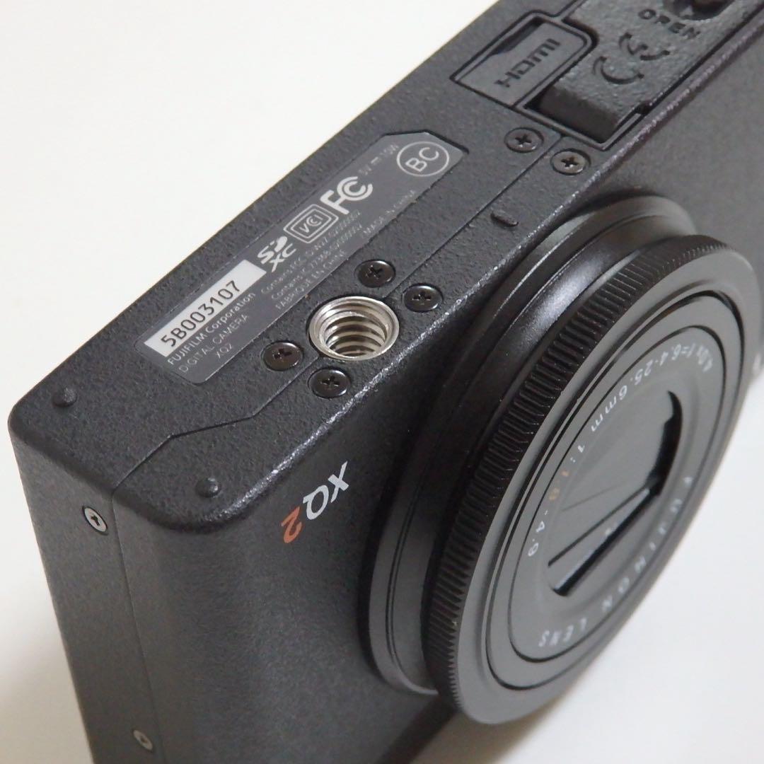 動作確認済　美品　Fujifilm XQ2 ブラック　フジフイルム