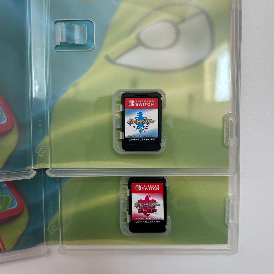 【美品】ポケットモンスター ソード シールド Switch ソフト 動作確認済み