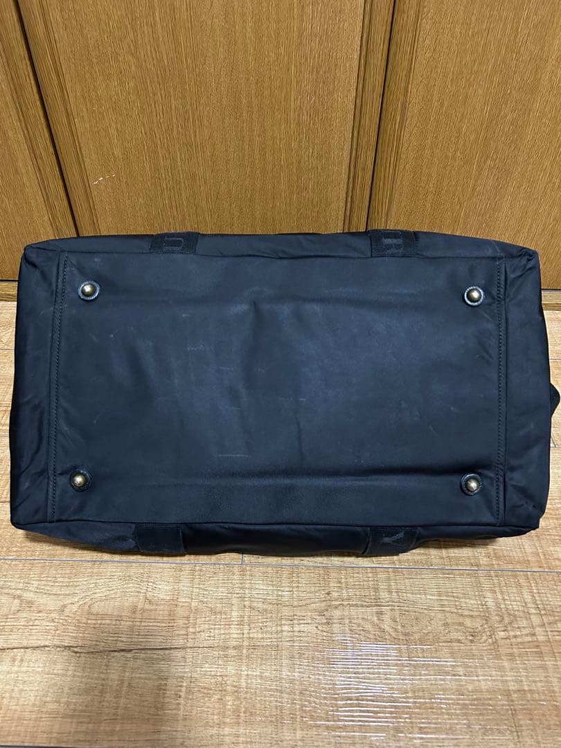 Burberry レザー×ナイロン　ボストンバッグ