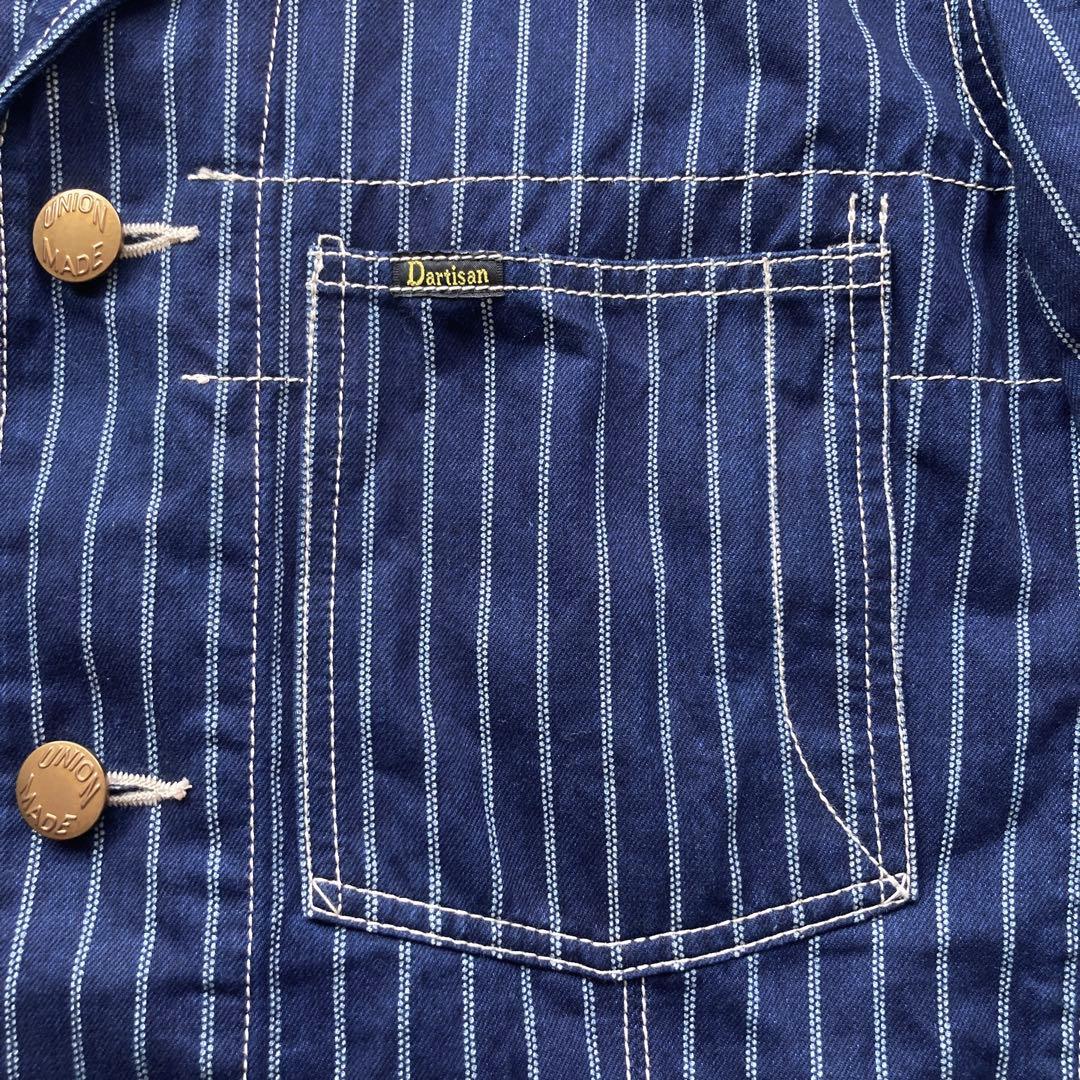 未使用級 STUDIO D’ARTISAN ウォバッシュ カバーオール 42