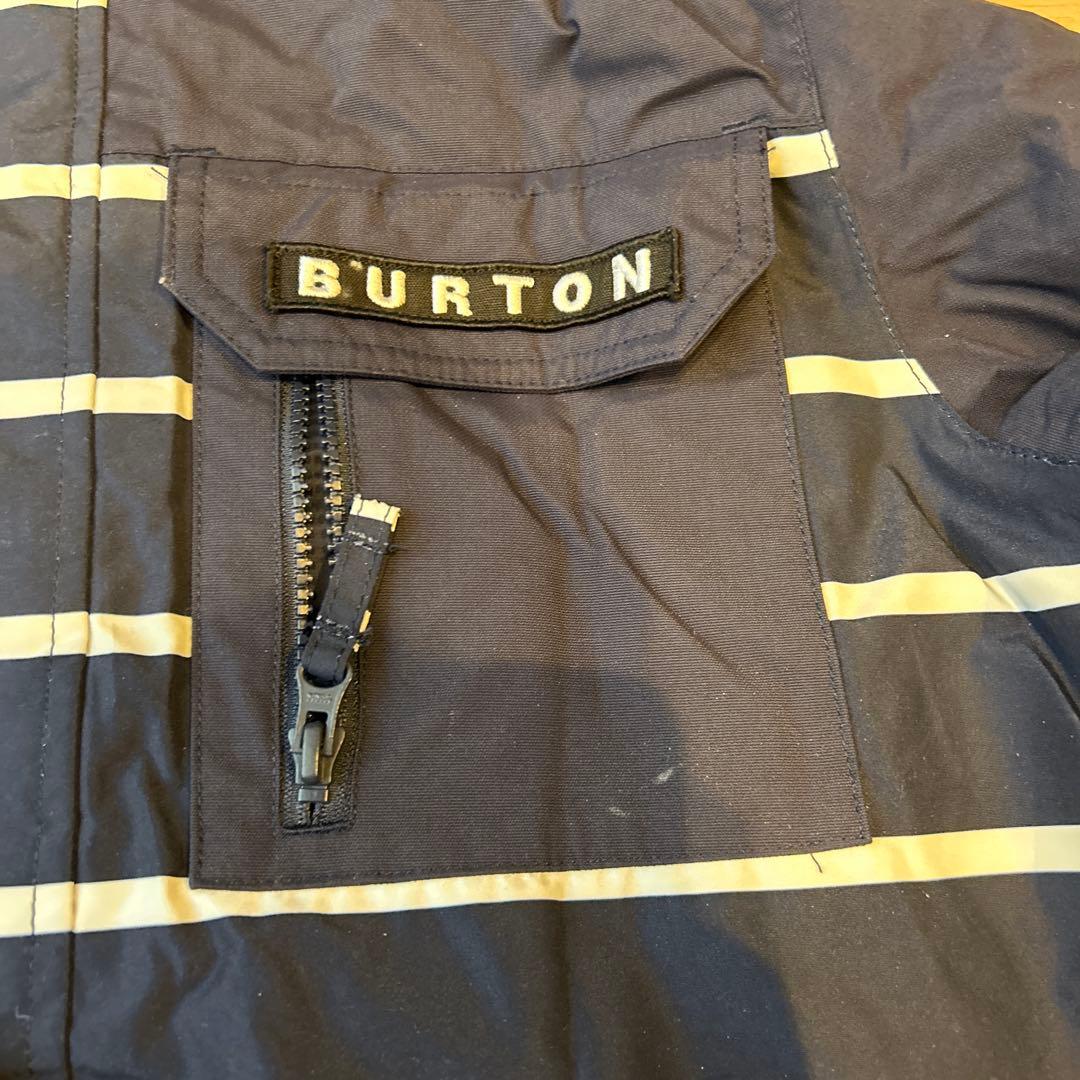 【あや】BURTON ストライプ スノーボードウェア