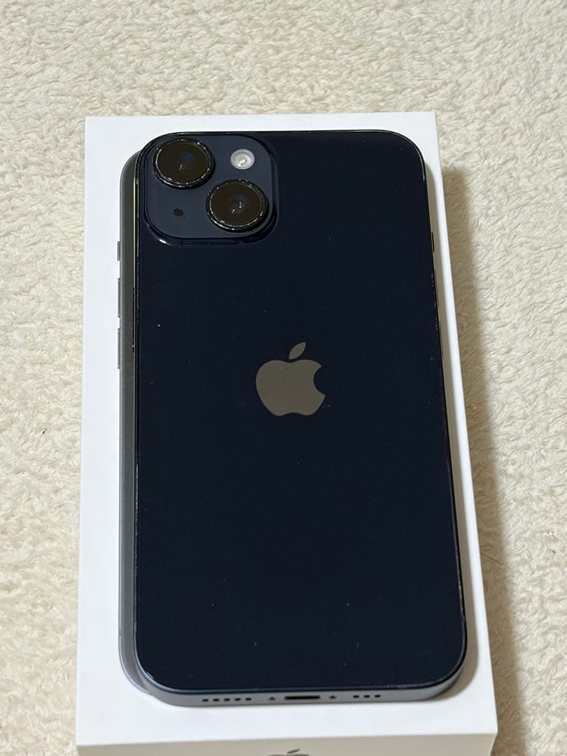 iPhone 14 128GB SIMフリー　ミッドナイト BT100%