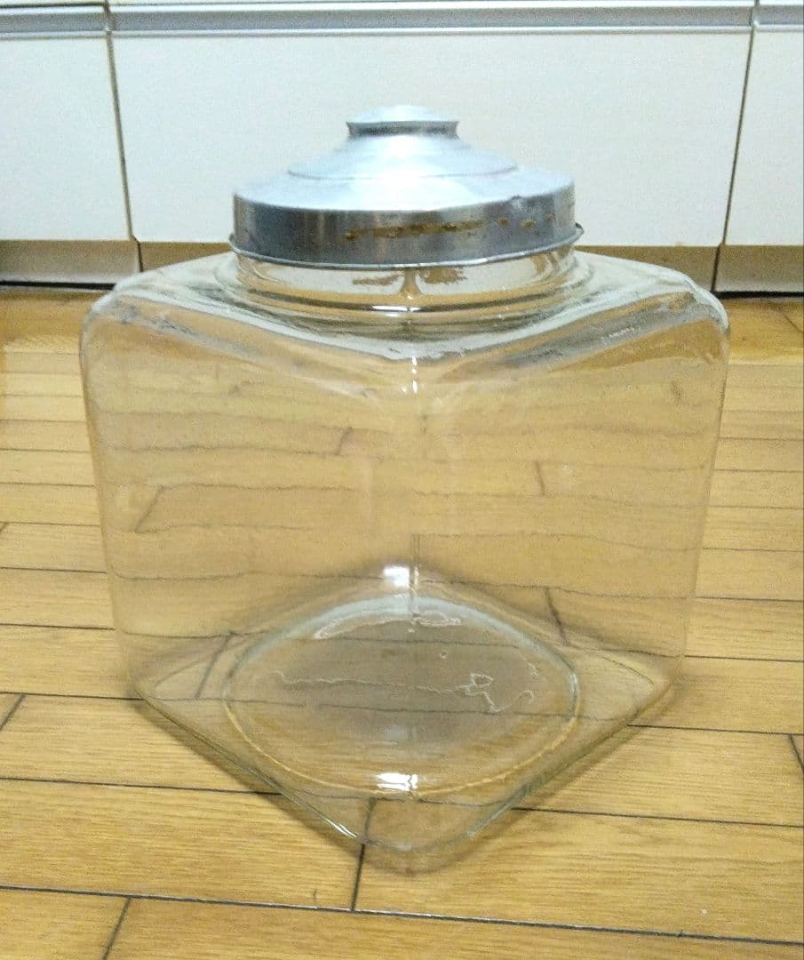 美品〖大〗◆昭和レトロ ◆駄菓子屋角瓶 四面 骨董 レア