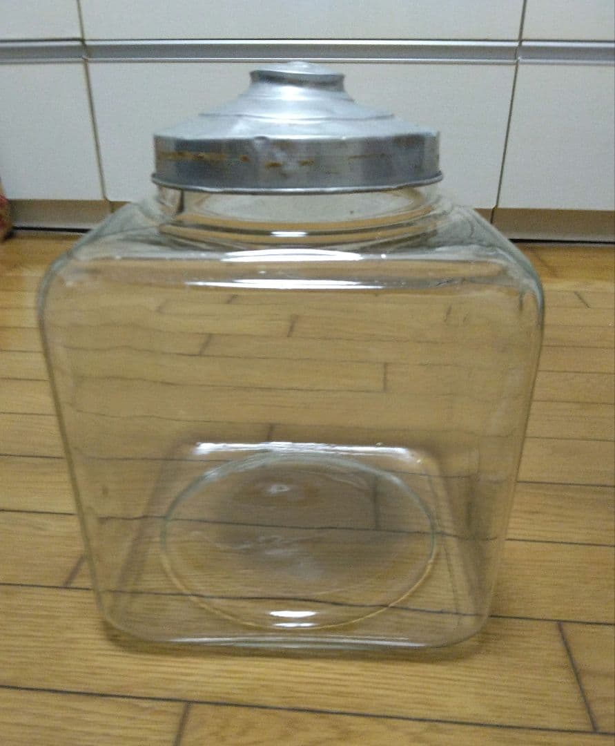 美品〖大〗◆昭和レトロ ◆駄菓子屋角瓶 四面 骨董 レア