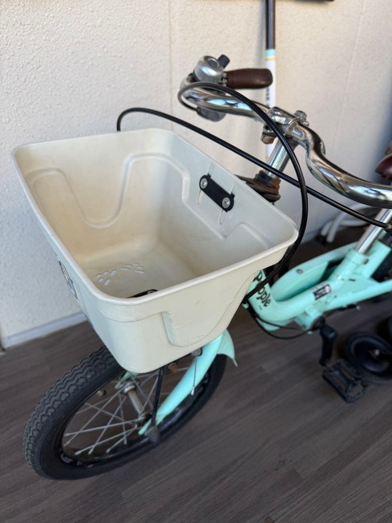 people 自転車　14インチ　補助輪付