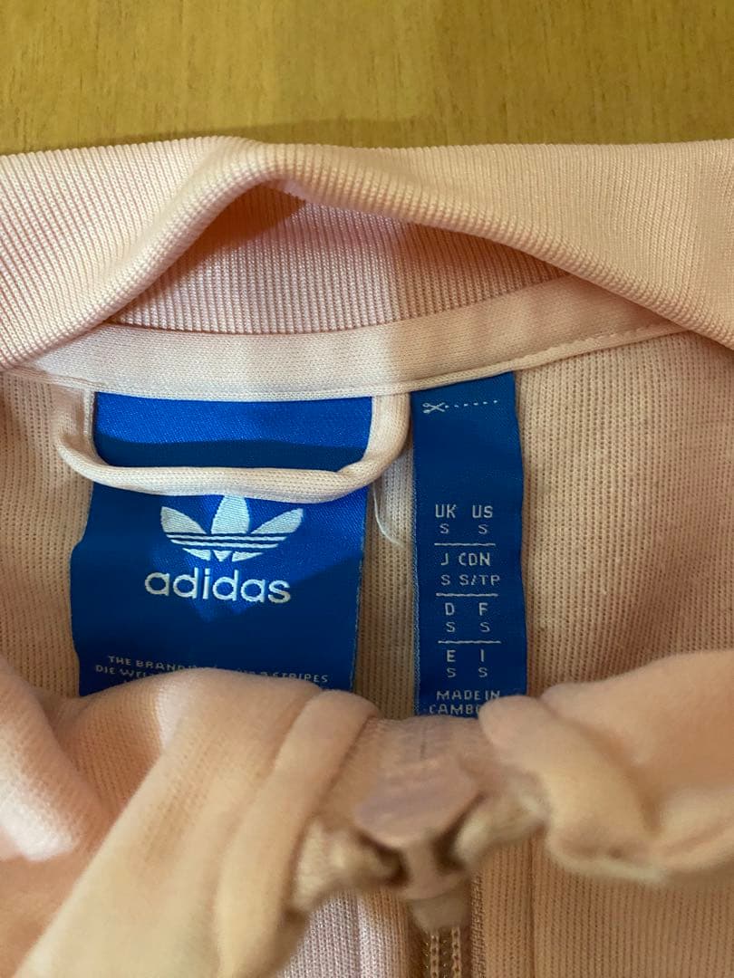 【レアカラー】アディダス トラックジャケット ジャージ ピン黒 Adidas