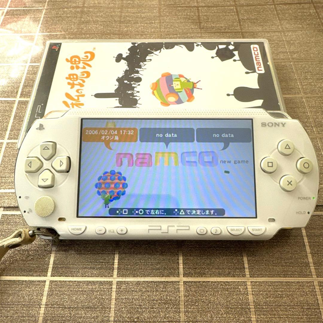 SONY PSP1000 本体　ソフト３本　充電器　メモリースティック2枚セット