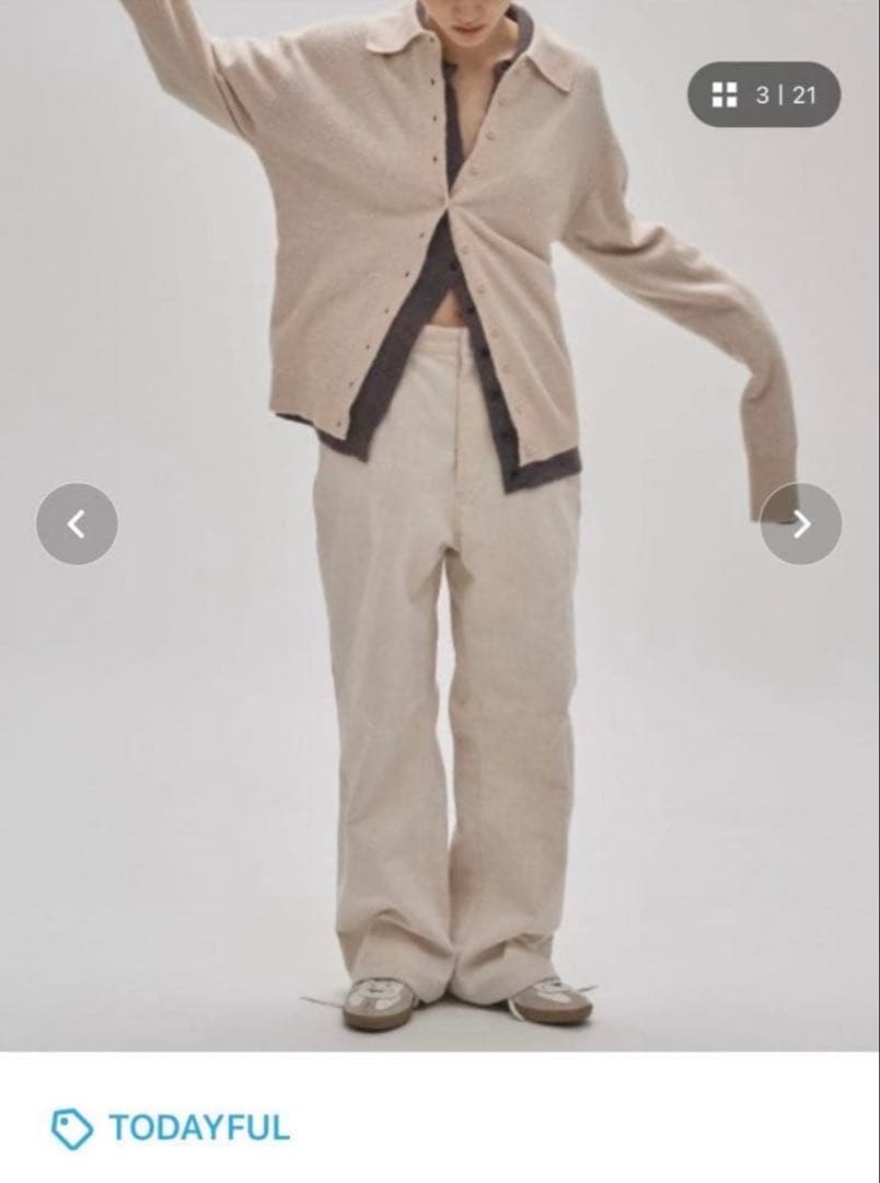 【新品】TODAYFUL Flocky Highwaist Pants