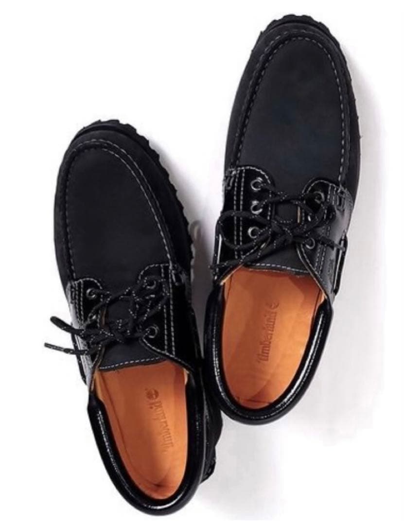 27.5 ティンバーランド 3eye クラシックラグ 黒 timberland