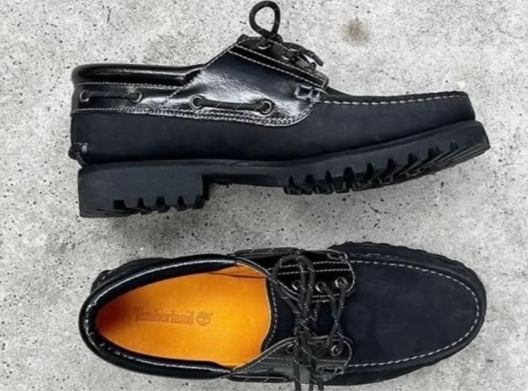 27.5 ティンバーランド 3eye クラシックラグ 黒 timberland