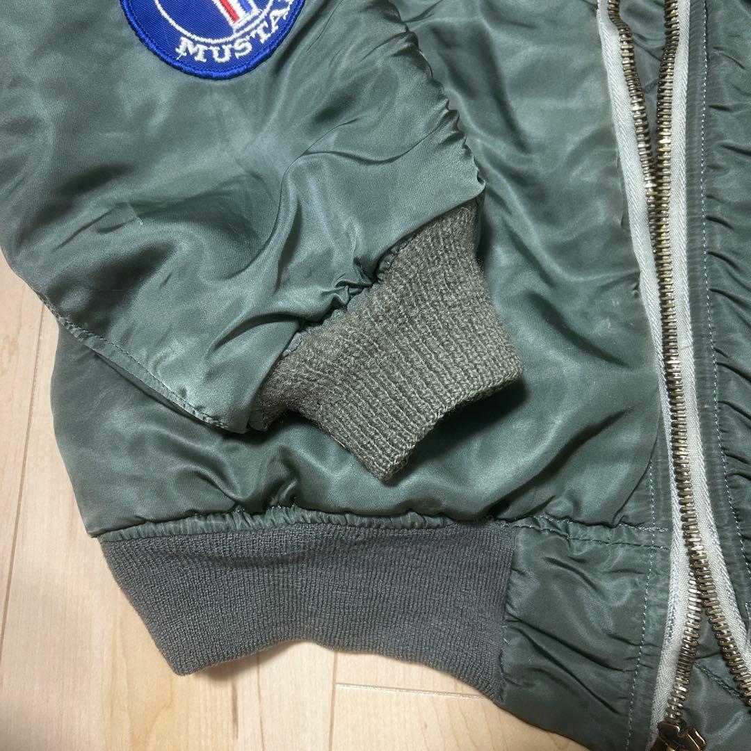 推定80s SCOVILL GRIPPER採用 MA-1 ファスナー不良