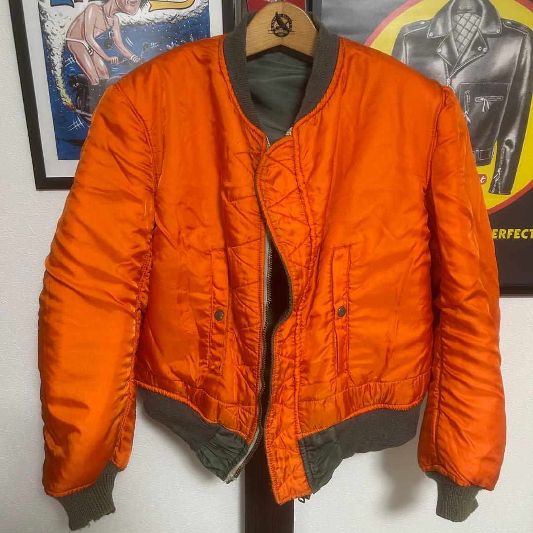 推定80s SCOVILL GRIPPER採用 MA-1 ファスナー不良