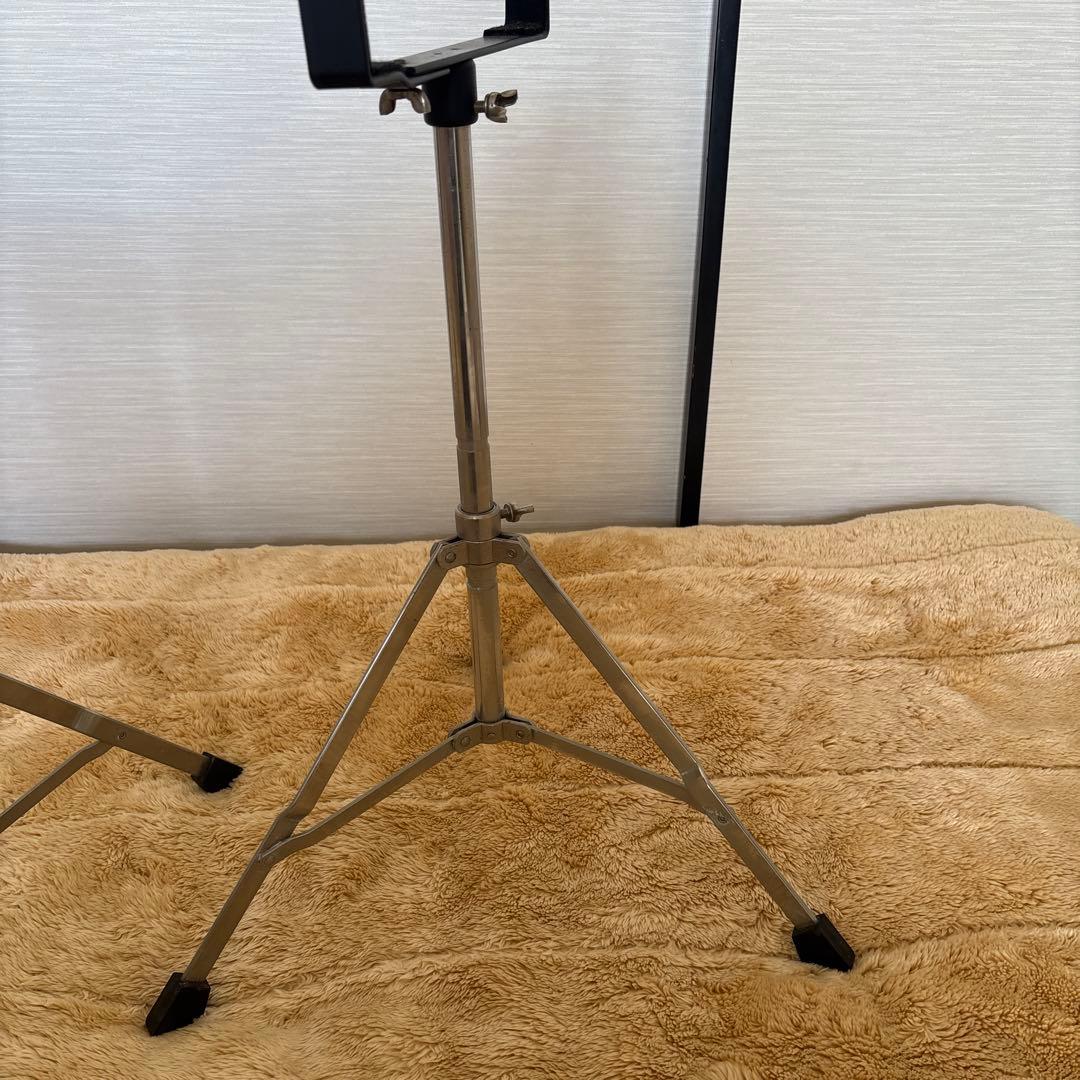 箏の立奏台　 ステンレス折りたたみ式