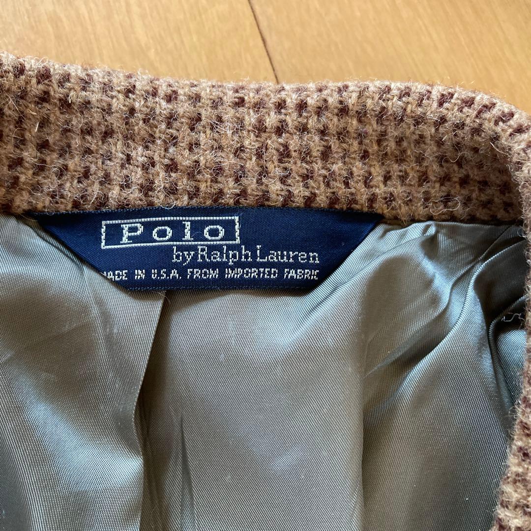 Polo by Ralph Lauren テーラードジャケット ブラウン