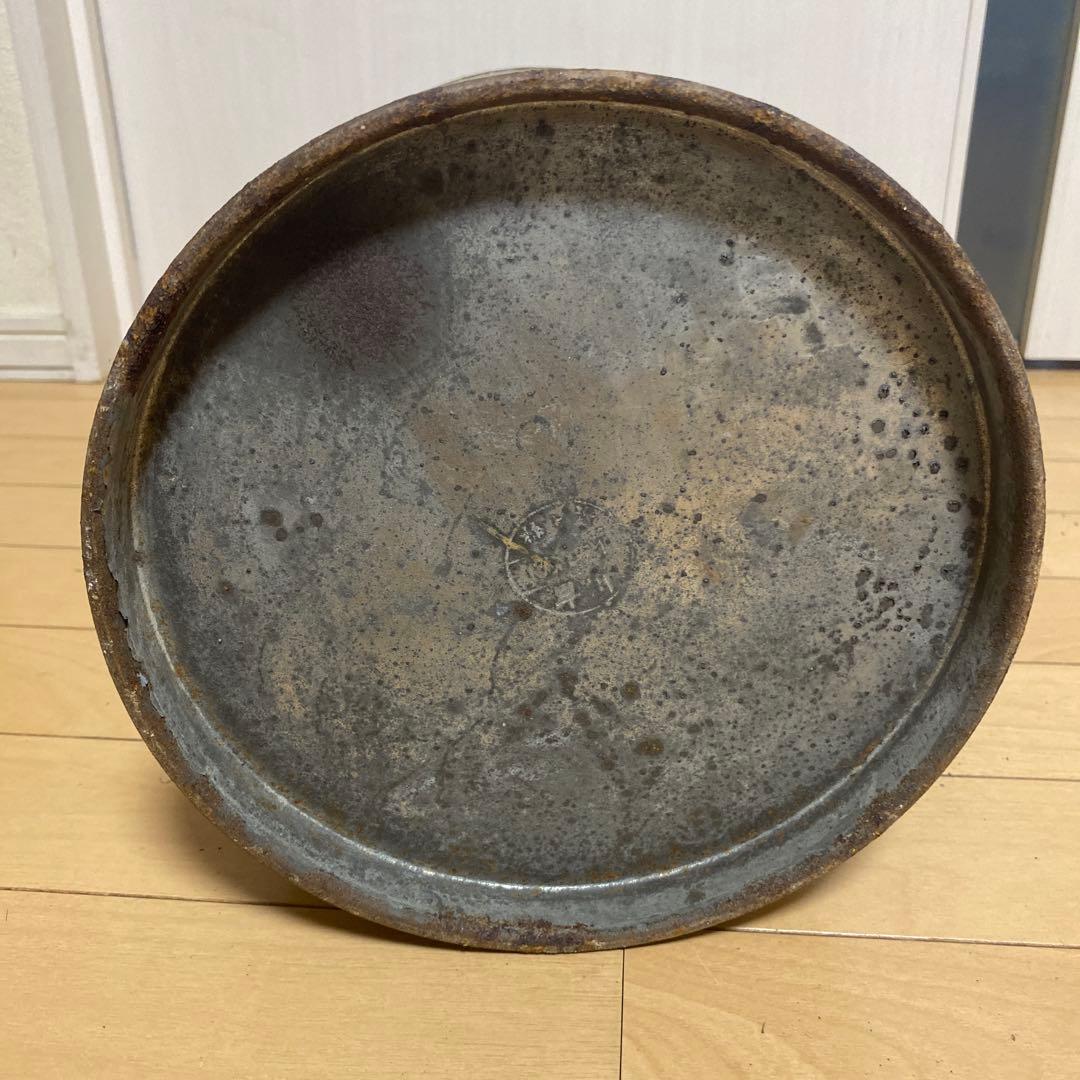 古いミルク缶 古道具