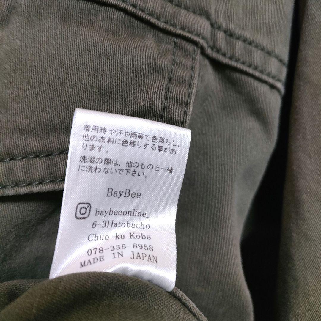 【未使用品】baybee no collar military JK khaki