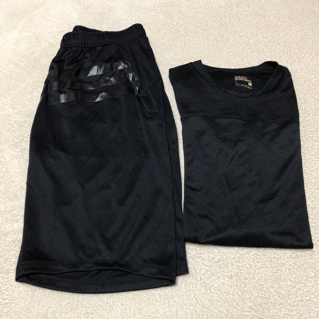 adidas Standard19 トレーニングウェア　セットアップ　半袖　L