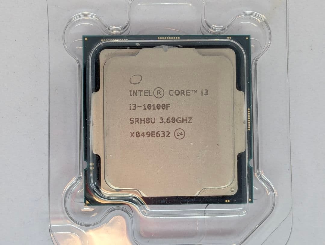 CPU Intel Core i3-10100F