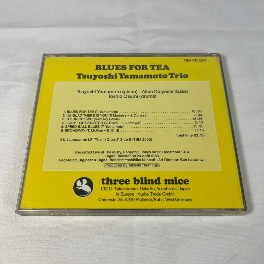 邦楽 Tsuyoshi Yamamoto Trio Blues for Tee CD