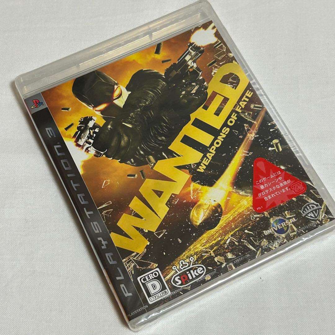 新品未開封　PS3  WANTED：WEAPONS OF FATE