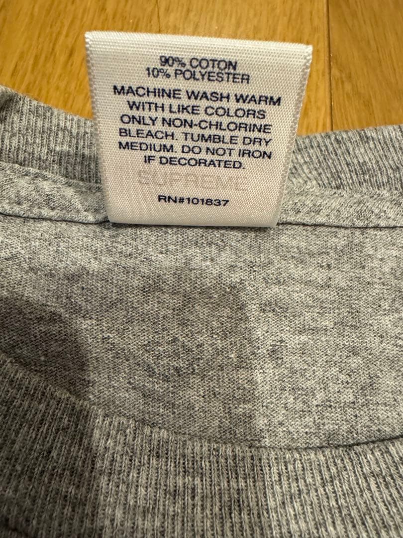 美品Supreme Est. 1994 Tee \"Heather Grey\"