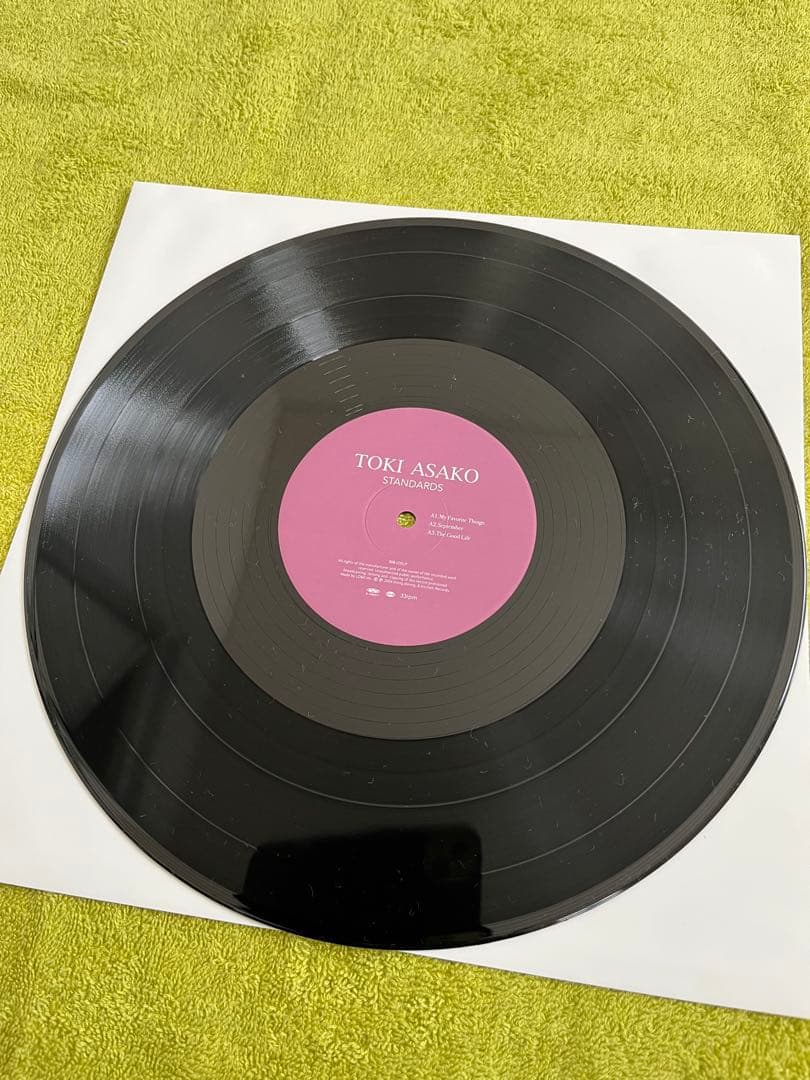 土岐麻子　土岐英史 Standards アナログレコード