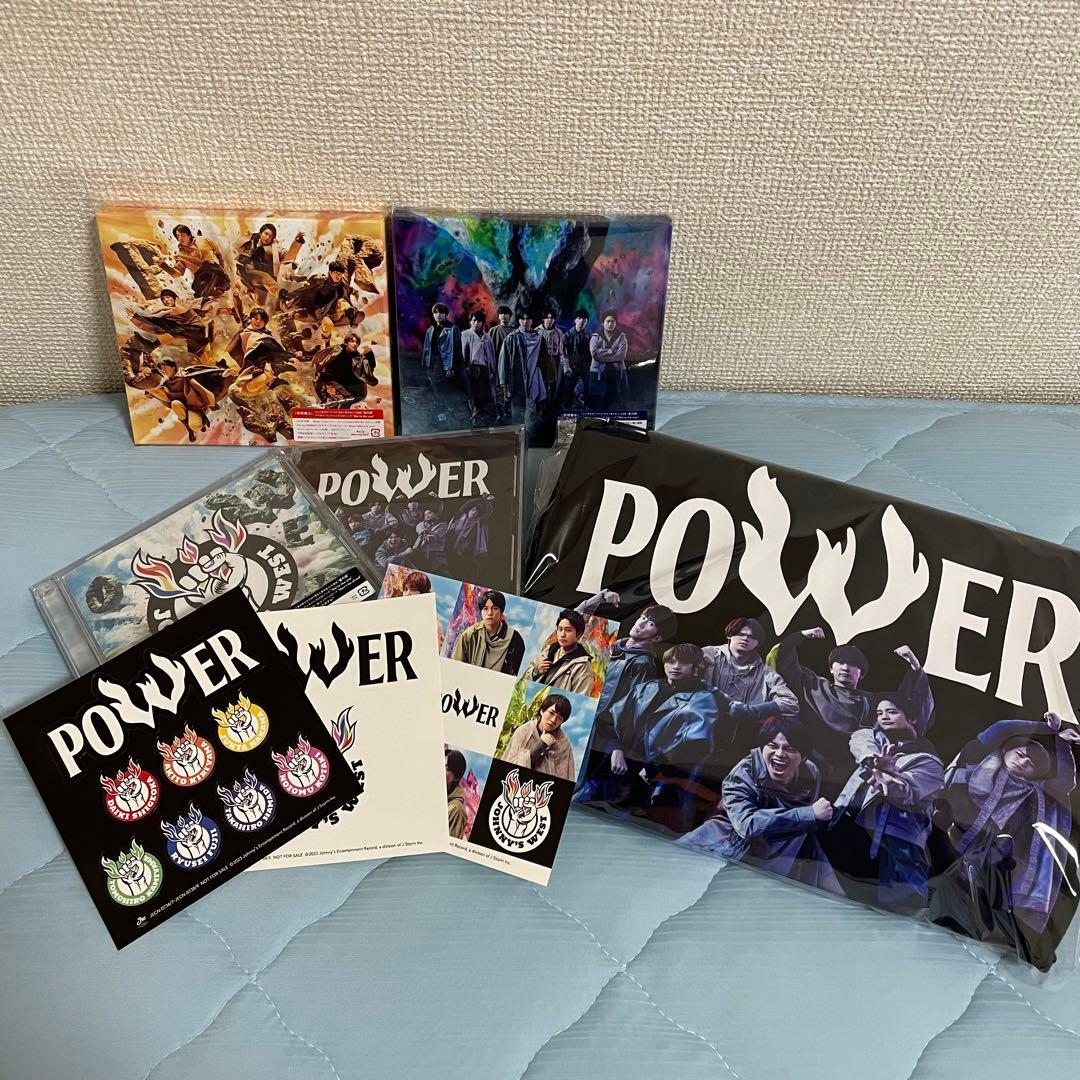 ジャニーズWEST/POWER 全形態Tシャツ付