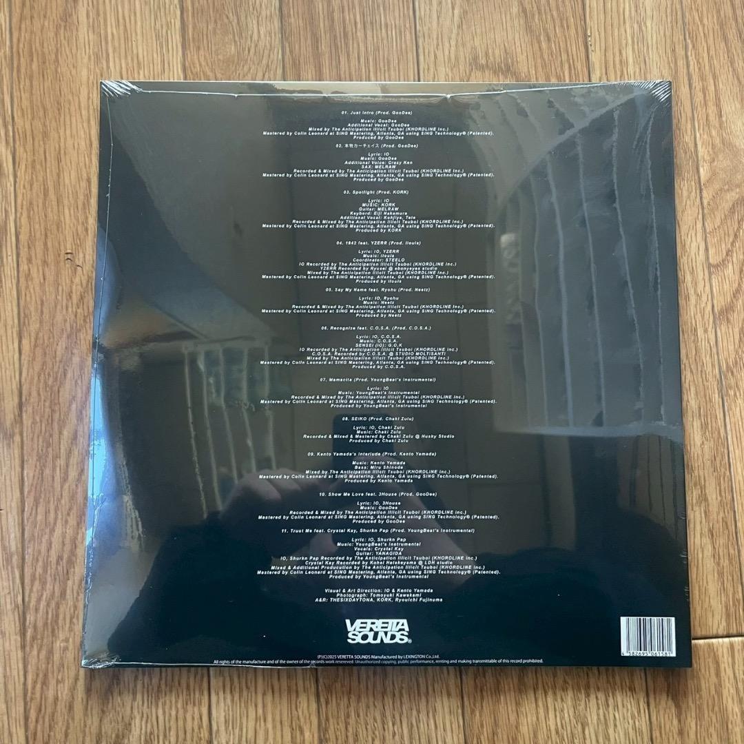 IO JUST ALBUM 2LP レコード