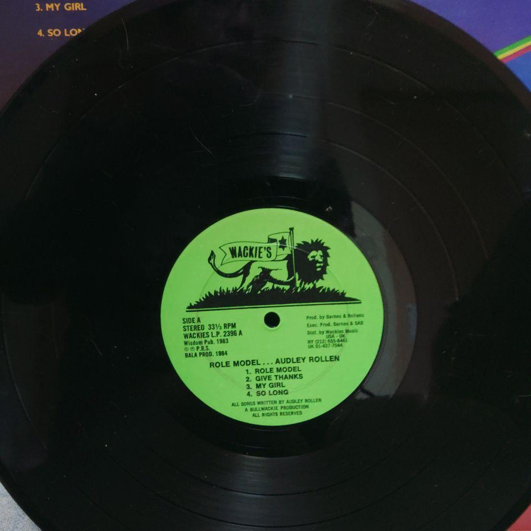 洋楽 Audley Rollins Role Model Wackie's 1984