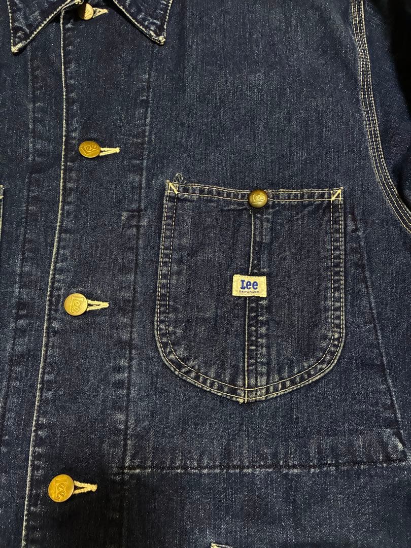 vintage 90s 復刻 Lee 91-j カバーオール L 濃紺