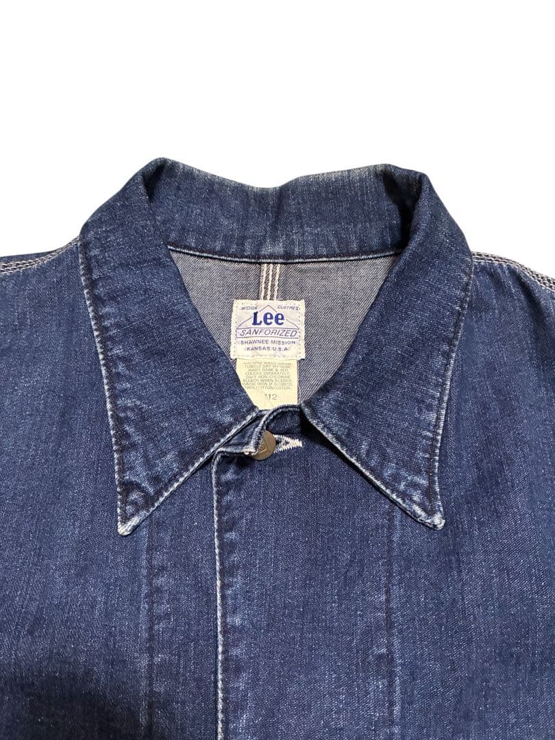 vintage 90s 復刻 Lee 91-j カバーオール L 濃紺