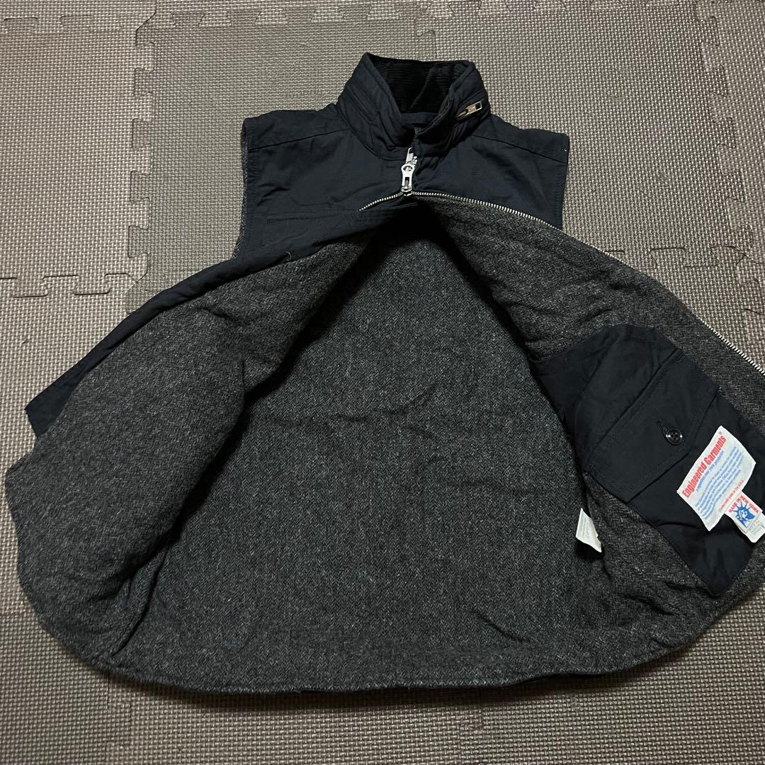engineer garments カメラマン　ベスト　ブラック　USA