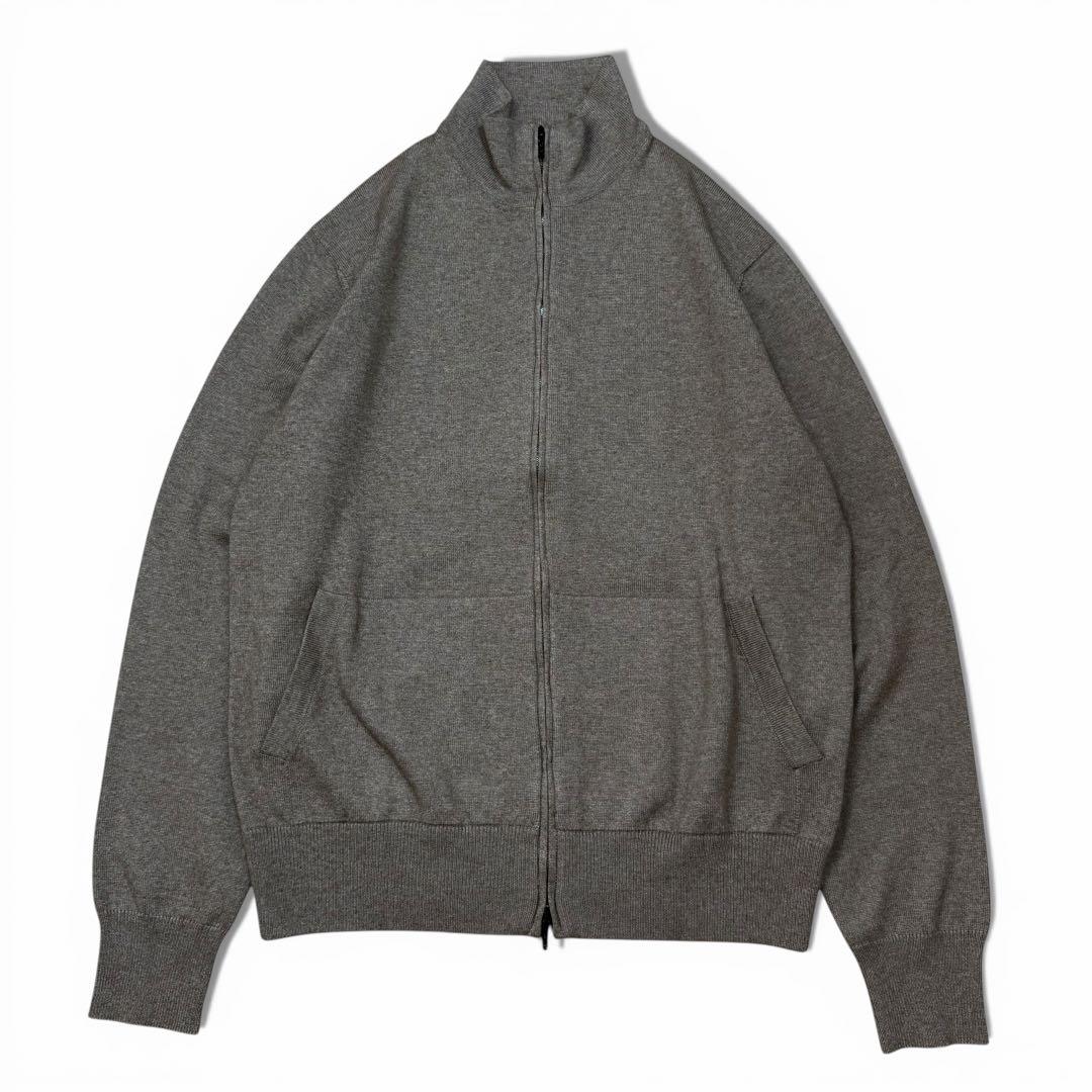 極美品 Loro Piana シルク カシミヤ ドライバーズニット サイズ48