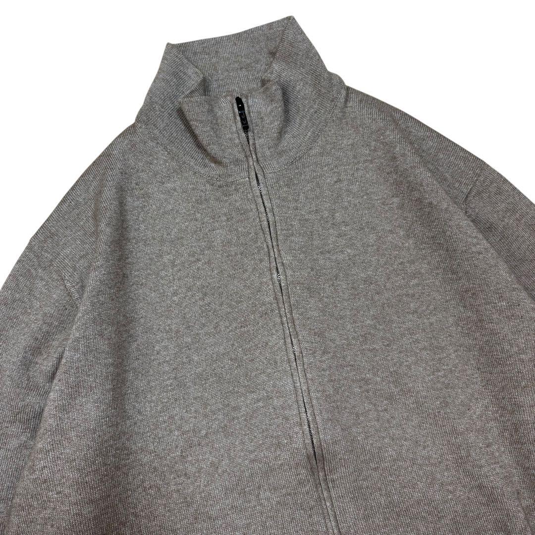 極美品 Loro Piana シルク カシミヤ ドライバーズニット サイズ48
