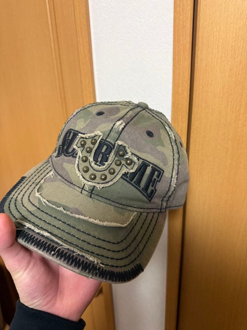 Supreme True Religion Mesh Back カモ柄キャップ